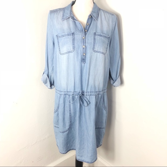 Sonoma Dresses & Skirts - ⚡️ Sonoma Chambray Loose Fit Dress M